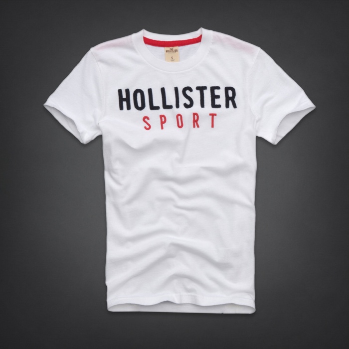 Hollister Hombres De Cuello Redondo Corto Remera HCO4117